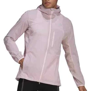 adidas Mens Adizero Marathon Mens Running Jacket - Pink / Small - Picture 1 of 5