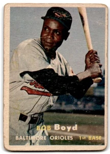 1957 Topps Bob Boyd Baltimore Orioles #26 - Imagen 1 de 2