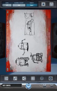 Topps Star Wars Card Trader 2020 Concept Art S3 Red-Astromech Sketches 344cc - Picture 1 of 8