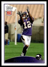 Percy Harvin 2009 Topps Rookie Card  #375