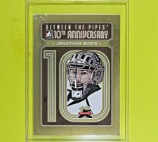 JONATHAN QUICK 2011 BETWEEN THE PIPES 10th. ANNIVERSARY #12  LA Kings