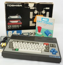 MSX PASOPIA IQ HX-10D 64K Home Computer TOSHIBA Tested JAPAN 126839