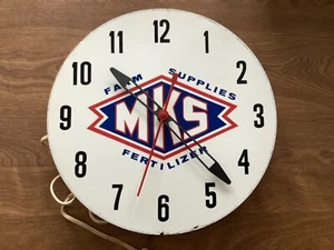 Vintage Advertising Clock Parts ( 12 inch face ) - Picture 1 of 3