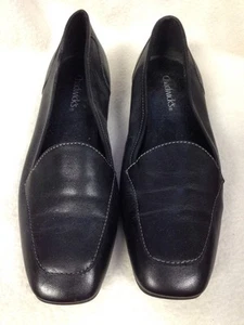 Chadwicks Black Size 6 1/2 6.5 Slip On Shoes - Picture 1 of 10
