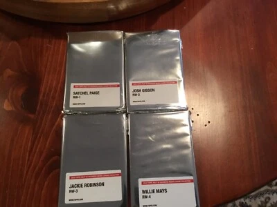 2024 Topps MLB Rickwood Negro League 4-Card Set RW-1, RW-2, RW-3, RW-4 Unopened - Image 1 of 4