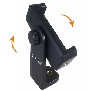 Smartphone Holder Tripod Adapter Cell Phone Bracket Mount Clip for Selfie Stick - Picture 1 of 9