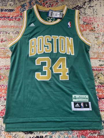 Paul Pierce Swingman Adidas Jersey St Patrick's Day Mens Sm Brand New Cover