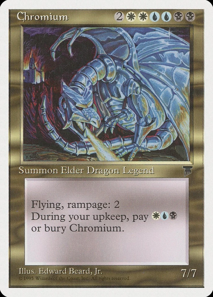Chromium Chronicles PLD White Blue Black Rare MAGIC GATHERING CARD ABUGames - Image 1 of 1