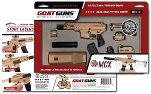 GoatGuns MCX-COYOTE 1:3 Sig Sauer MCX Modell Rattler Coyote Die-Cast Metallmodell - Bild 1 von 1