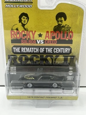 2021 Greenlight Hollywood Rocky Balboa Vs Apollo Creed 1979 Pontiac Firebird  - Image 1 of 2