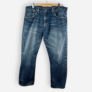 Polo Ralph Lauren Jeans Herren 36x30 (36x27) Classic 867 Blau Medium Wash LESEN - Bild 1 von 10