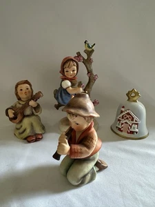 goebel hummel figuren Konvolut 3 & Glocke   - Bild 1 von 10