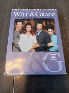 Will & Grace Season 5 DVD Set 4 Discs in Foldable Case - Bild 1 von 8