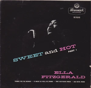 Ella Fitzgerald ‎– Sweet And Hot Part 1 (Brunswick) 7" vinyl EP VG/VG - Bild 1 von 4