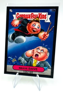 Brave DAVE 17b Spazzatura Secchio Bambini Green Day Battaglia delle Bande Nero 169/199 GPK - Foto 1 di 9