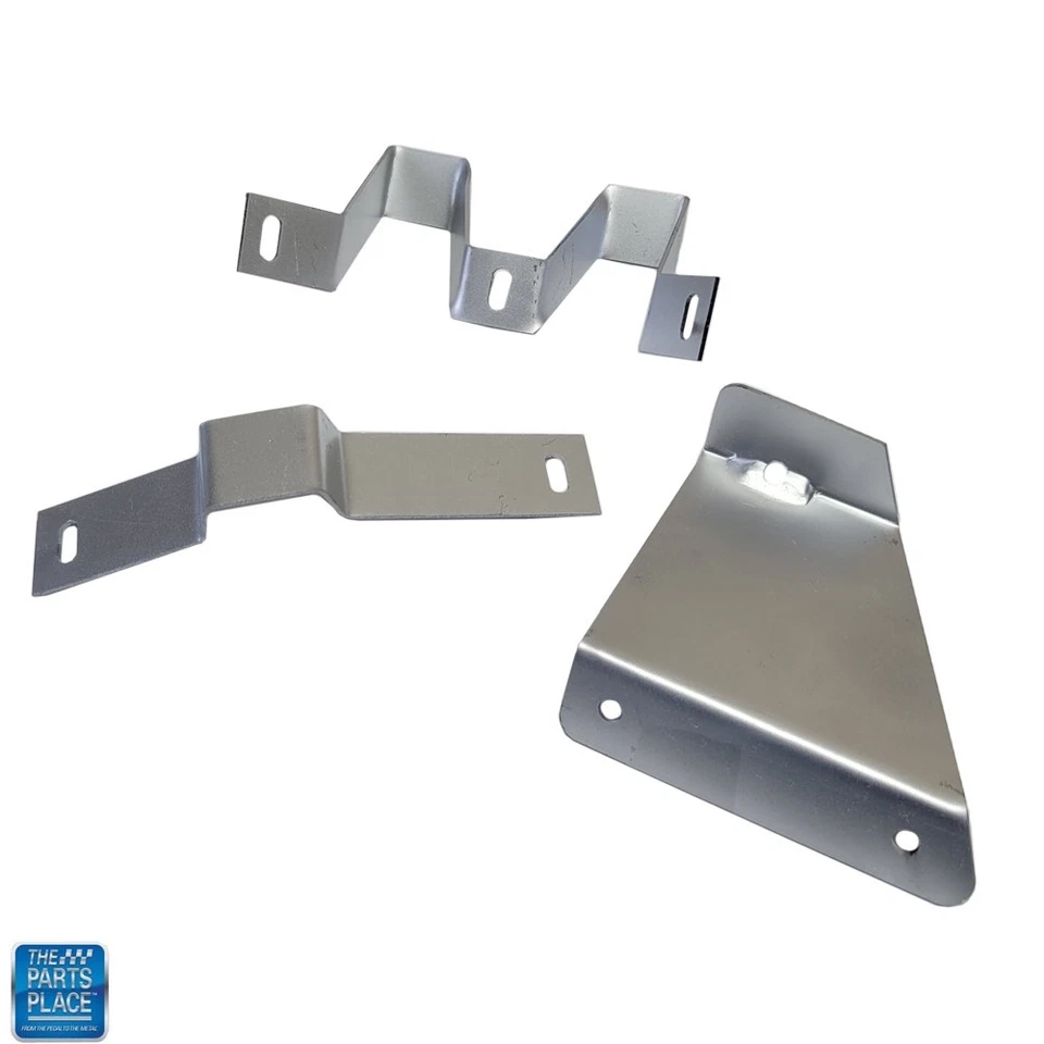 1968-72 Pontiac GTO / LeMans Manual Console Floor Mounting Bracket Set - Image 1 of 1