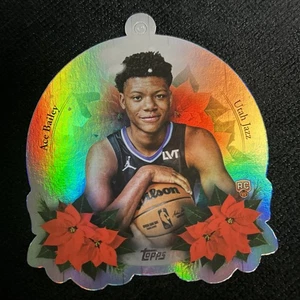 2025-26 Topps Holiday Ace Bailey Oversized Die-cut Ornament RC # DCO-AB - Picture 1 of 4