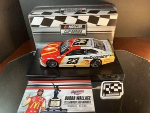 Darrell Bubba Wallace #23 McDonald's Talladega primera victoria 2021 Toyota Camry 1:24 - Imagen 1 de 20