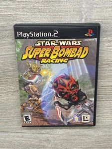 Star Wars Super Bombad Racing PlayStation 2 PS2 - Ps2 - CIB w/Reg Card! PRISTINE - Picture 1 of 6