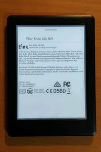 Kobo Glo HD N437 eBook Reader Touch, Hintergrundbeleuchtung  - Bild 1 von 1