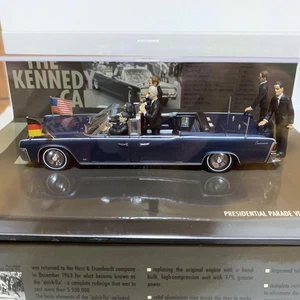 EE. UU. Presidente Kennedy Lincoln Continental Berlín '63 Desfile Minichamps Usado - Imagen 1 de 20
