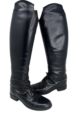 Ariat 55101 Field Riding Boots Height Tall Calf Full Women's 8 PULL ON Black - Image 1 of 4