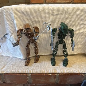 LEGO Bionicle Toa LOT:  Toa Matau 8605 + Onewa 8604