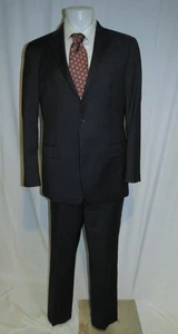 Hickey Freeman Milburn Recent Blue Striped Two Button Suit 42L - Picture 1 of 16