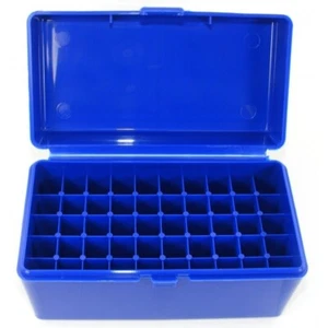 FSR Plas Amo Bx MR 50 Rnd Solid Blue FS-MR-50-Blue-Solid - Picture 1 of 1
