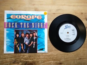 Europe Rock The Night / Seven Doors Hotel Excellent 7" Single Vinyl Record EUR1 - Picture 1 of 2