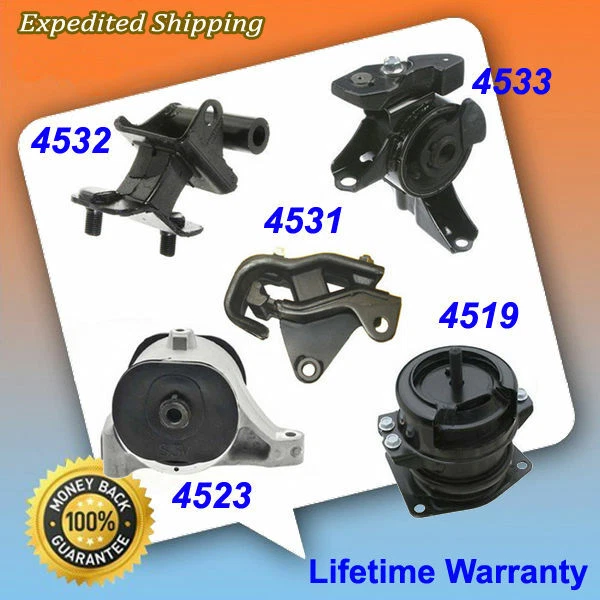 Para 2006-2008 Honda Pilot 3.5L motor 4WD e conjunto completo de montagem trans 5 peças M325 - Imagem 1 de 4