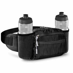 MOFUT Sport Gürteltasche für 2 Flaschen, Damen Herren Bauchtasche Wasserdicht