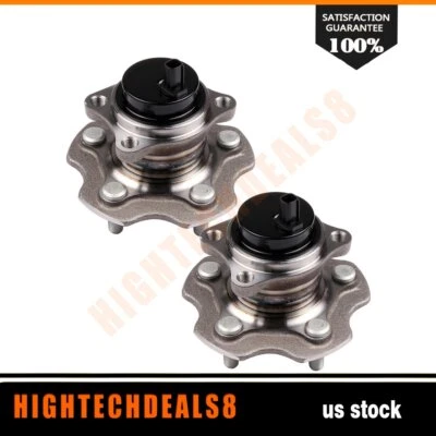 Conjunto de cojinetes de cubo de rueda trasera (2) para Lexus NX300h NX200t 2015 2016 tracción delantera con ABS Foto 1 de 4