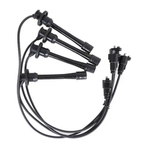 For 96-01 Toyota Tacoma Superior quality Black Set of 4 Wires Spark Plug Wire - Picture 1 of 7