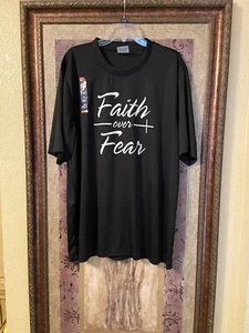 Faith Over Fear T-Shirt 2XL - Picture 1 of 6