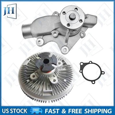 Embrague ventilador y bomba de agua con junta para 93 94 95 96 97 98 Jeep Grand Cherokee 4,0 L Foto 1 de 4