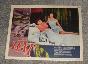 THE BAT MOVIE LOBBY CARD # 8 Allied Artists 1959 VINCENT PRICE DARLA HOOD GGA - Picture 1 of 4