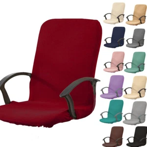 Universal Stretch Chair Cover for Office Computer Armchair Slipcover Covers 1pc - Picture 1 of 50