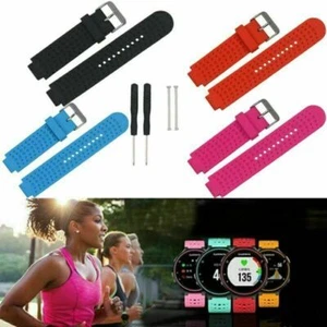 Für Garmin 235 Uhrenarmband Silikonarmband Armband Ersatzarmband FG - Bild 1 von 18