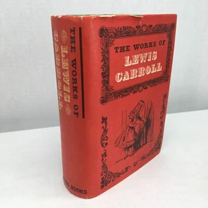Vintage The Works of Lewis Carroll Hardcover Book Set Alice in Wonderland 1965 - Picture 1 of 24