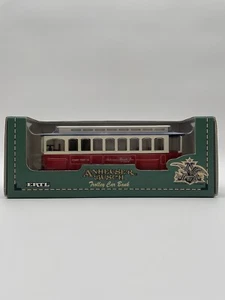 Ertl Anheuser Busch Trolley Car Bank 1/43 - Picture 1 of 7