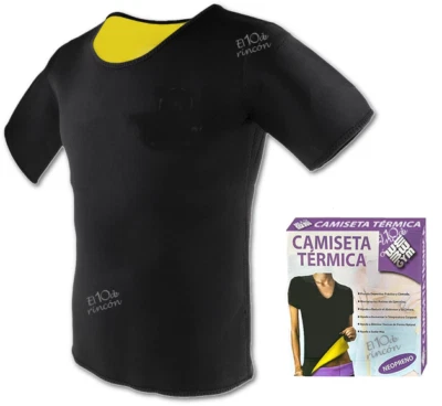 CAMISETA TÉRMICA DE NEOPRENO EFECTO SAUNA, ELIMINA GRASA Y TOXINAS - Imagen 1 de 4