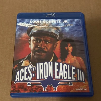 Aces: Iron Eagle III (Blu-ray, 1992) Kino Lorber Louis Gossett, Jr. RARE OOP Foto 1 de 3