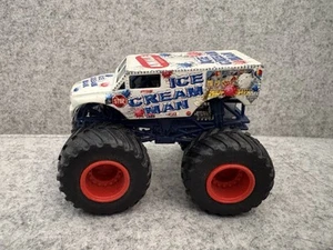 Monster Truck Ice Cream Man 1:64 Hot Wheels Monster Jam Toy Die-cast Kids - Picture 1 of 2
