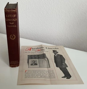 The Life of Abraham Lincoln by Ida Tarbell Vol 2 (1900) With 4 Pg Advertisement - Imagen 1 de 5
