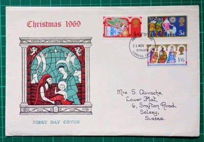 1969 Christmas Historic Relics FDC Bethlehem FDI Pmk - Image 1 of 2