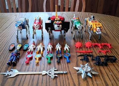 Vintage Voltron With Figures And Accessories - Image 1 of 4