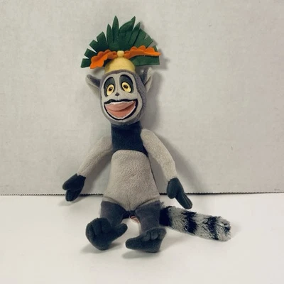Ty Beanie Babies King Julien Penguins of Madagascar Lemur 12" Plush 2010 toy - Image 1 of 4