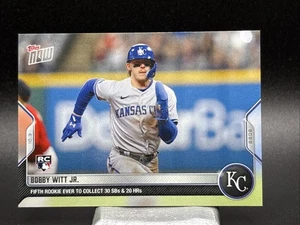 🔥 2022 TOPPS BOBBY WITT JR. RC 5TH ROOKIE EVER WITH 30 SBs & 20 HRs Qty 🔥 - Imagen 1 de 2