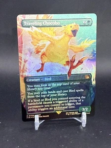 Traveling Chocobo borderless M0406 MTG FF Foil - Picture 1 of 5